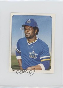 1984 Topps Album Stickers Dave Henderson #343