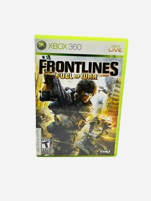 Frontlines Fuel of War Xbox 360 Game Microsoft CIB First Person Shooter Military - Image 1 of 3