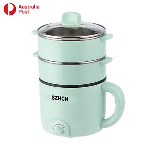 Electric Cooker Multifunctional NonStick Pan Hot Pot Mini Rice Cooker Steamer AU