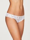 Jessica Lace Tanga in White, Size Small | Frederick's of Hollywood