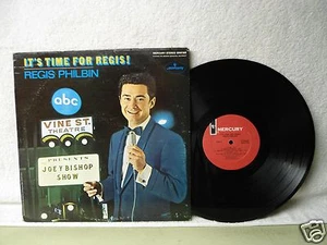 Regis Philbin LP Its Time For Regis Very Clean 1968 Orig! Joey Bishop - Imagen 1 de 10