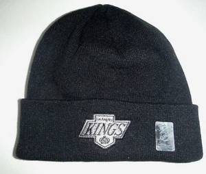 Los Angeles Kings Authentic Black Beanie Toque Knit Hat NWT Zephyr - Picture 1 of 1