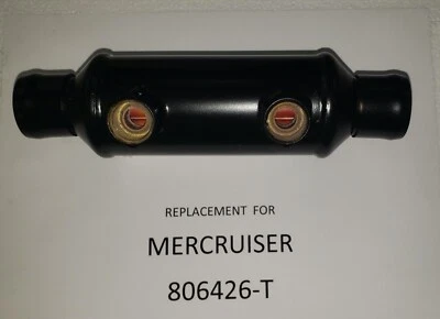 NEW Seakamp MerCruiser 806426T Engine Oil Cooler 1/2" inverted flare oil fitting - Image 1 of 2