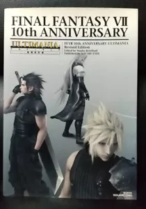 Final Fantasy VII FF7 10th Anniversary Ultimania Revised Edition Strategy Book - Picture 1 of 3
