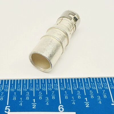 ITT CANNON CA BAYONET CONTACT 0AWG 245A SOCKET CRIMP, SILVER COPPER ALLOY - Image 1 of 4