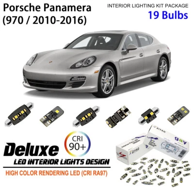 LED Interior Light Kit for Porsche Panamera 970 White LED Light Bulbs Upgrade — 第 1/4 张图片