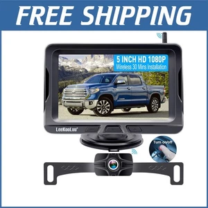 IP69 Waterproof Wireless Rearview Camera with Stable Digital Signal - 5" Monitor - Picture 1 of 9