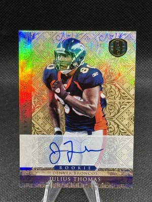 🔥ROOKIE AUTO /25!🔥 2011 Gold Standard Autograph Julius Thomas Numbered 8/25 - Image 1 of 3