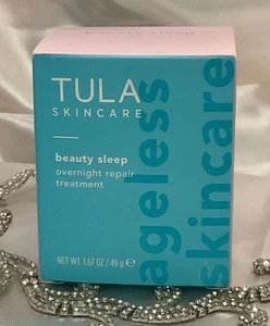 TULA Skincare Overnight Repair Treatment Beauty Sleep Cream - Picture 1 of 5