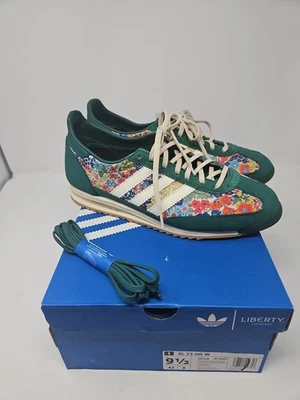 Size 9.5 - Adidas Liberty London x SL72 OG Floral Embroidery W - Image 1 of 4