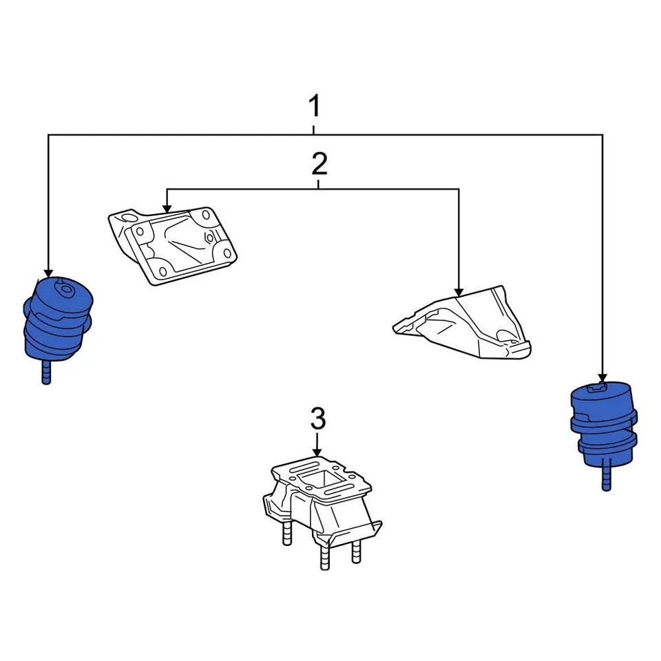 For Lexus GS430 2006-2007 Lexus Engine Mount Foto 1 de 1