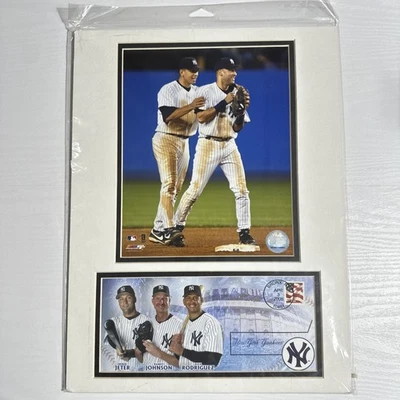 MLB New York Yankees A-Rod, Johnson, Jeter 2005 USPS Issue Team Stamp Poster - Image 1 of 4