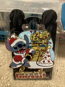 Prendedor Disney Disneyland París DLP Stitch Merry Stitchmas Tower of Terror LE 700 - Imagen 1 de 1