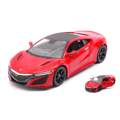ACURA NSX 2017 RED 1:24 Maisto Auto Stradali Modellino Nuovo - Immagine 1 di 3