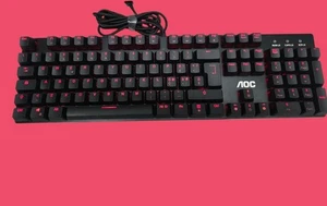 ⌨️ Teclado mecánico para juegos AOC GK500 - QWERTY ITA, RGB, USB - Imagen 1 de 4