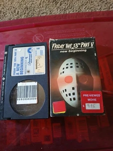 Freitag der 13. Neuanfang 1985 Betamax Tape Horror - Bild 1 von 2