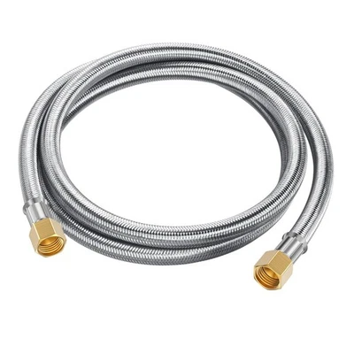 ALLOXITY 6 Feet Propane Hose Extension, Braided 3/8" Propane Extension Gas Line, 6ft F...