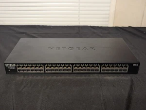 Netgear – GS348 – 48-Port Gigabit Unmanaged Fanless Rackmount Switch - Picture 1 of 6