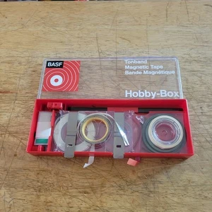 BASF Hobby Box Magnetic Tape Repair Kit Vintage Reel to Reel Accessories - Picture 1 of 6