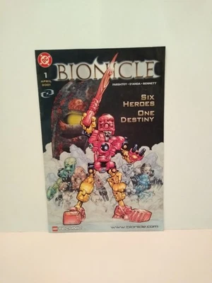 Bionicle Magazine (Lego Technic) No. 1 April 2001 in very good unread condition. - Image 1 of 4