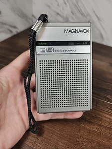 Vintage Magnavox AM Transistor Pocket Portable Radio Model 39 getestet & funktionsfähig - Bild 1 von 5