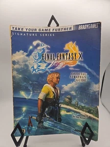 Final Fantasy X Official Strategy Guide (Brady Games Series) No Poster - Imagen 1 de 8