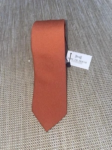 Vintage Rust Orange Skinny Tie – Bow Tie House – NWT Classic Slim Necktie - Picture 1 of 11
