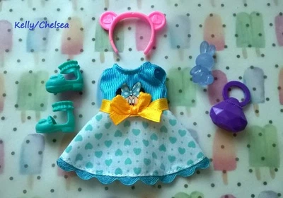 Muñeca Kelly o Chelsea Minnie Mouse vestido, accesorios zapatos plius #C Foto 1 de 4