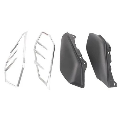2x Mid-Frame Seat Engine Heat Deflectors Trim Fit Harley Touring 2009-16 — 第 1/4 张图片