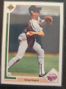 Greg Gagne "Minnesota Twins". 1991 Upper Deck Baseball Card #415 - Picture 1 of 2