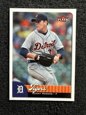 KENNY ROGERS #213 2007 Fleer Baseball QTY Detroit Tigers - Image 1 of 2