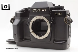[MINT] Contax RTS III 35mm SLR Film Camera Black Body From JAPAN - Picture 1 of 12