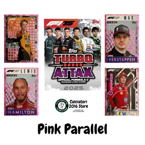 Turbo Attax 2025 Topps mancolista - Scegli Card Pink Parallel - Picture 1 of 42