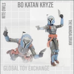 FIGURA HASBRO STAR WARS SERIE NEGRA 6 PULGADAS BO KATAN KRYZE EL MANDALORIANO - Imagen 1 de 7