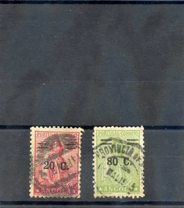 ANGOLA Sc 234.237A (SG 373.376) F-VF USADO, $12 - Imagen 1 de 1