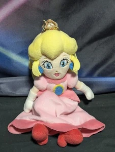 Peluche Principessa Pesca Nintendo Super Mario Bros. Bambola Giocattolo 8" 2007  - Foto 1 di 2