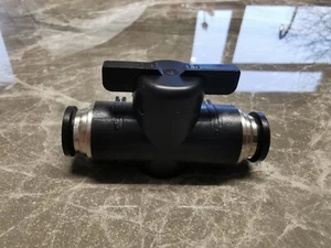 Bola de válvula de cierre de apagado de aire de empuje neumático de 12 mm - Imagen 1 de 3