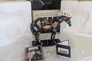 Westland Giftware BEMALTE PONYS #1459 FÜNF KARTEN STUD Casino Pferd 2E Neu im Karton! - Bild 1 von 17
