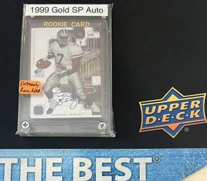 1999 SP Signature Autographs #MI Michael Bishop ON CARD Auto GOLD version - Picture 1 of 3