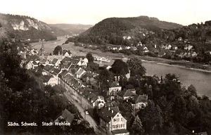 301656/ AK - Sächsische Schweiz - Stadt Wehlen - ungebraucht - Picture 1 of 1