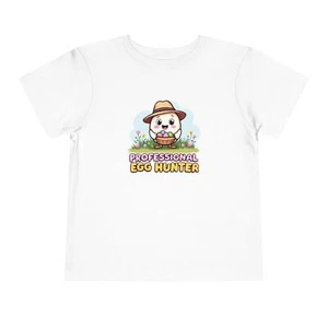 Professional Egg Hunter Toddler Easter shirt, Fun Easter Outfit for Kids - Picture 1 of 73