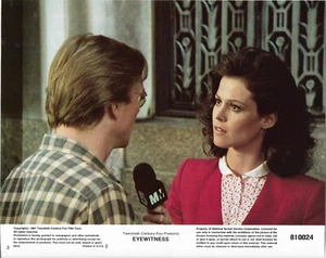 Lobby Cards (8), Eyewitness (1981), William Hurt, Sigourney Weaver, 8"x10", EXC - Bild 1 von 8