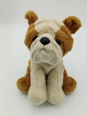 Ganz Heritage Collection BULLDOG Puppy Dog Plush Stuffed Animal 10" - Image 1 of 4