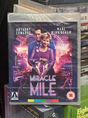 Miracle Mile (Blu-Ray/DVD) Special Edition! ARROW VIDEO! ZONE 2! NO BOOKLET! NEW - Image 1 of 4