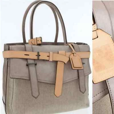 Reed Krakoff боксера сумка с короткими ручками сплетенный кожаный комбо - Изображение 1 из 4