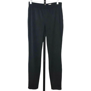 J Crew The Gigi Pants Womens 8 Gray Dark Charcoal Faux Suede Exposed Zipper - Picture 1 of 10