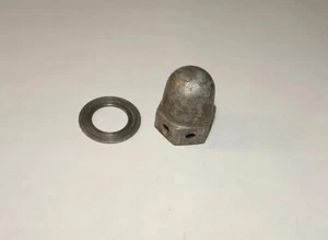Elgin 7.5Hp Outboard Motor Propeller Nut & Washer Vintage 1954-55 - Bild 1 von 2