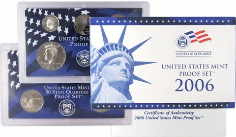 2006 Proof Set ** Great Birthday Gift for the Son/Daughter/Friend born that year Cover
