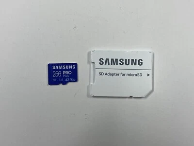 Samsung PRO Plus 256GB microSDXC Flash Card w/ Adapter MB-MD256KA/AM - Image 1 of 4