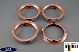 4 x Zentrierringe 70,1 - 63,4 mm z.B. für Ford Volvo AEZ DOTZ ENZO DEZENT - Picture 1 of 1